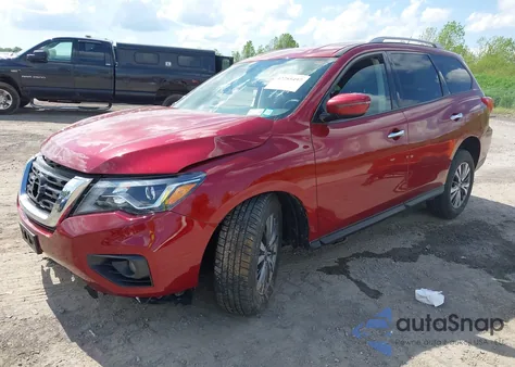 2018 Nissan Pathfinder Sv z USA, uszkodzony, nr VIN 5N1DR2MM7JC644901